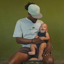 Load image into Gallery viewer, Famia pa Semper Kokolishi Tee - Grey Melee / Black