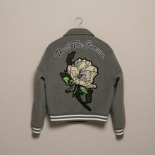 Load image into Gallery viewer, Trust the process - Kokolishi Varsity Jacket