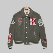 Load image into Gallery viewer, Trust the process - Kokolishi Varsity Jacket