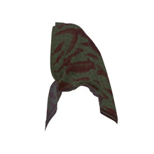 Load image into Gallery viewer, Moments double printed Kokolishi Scarf - 100% silk Green/Wine