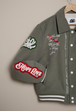 Load image into Gallery viewer, Trust the process - Kokolishi Varsity Jacket