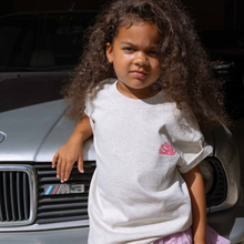 Load image into Gallery viewer, KIDS The Hopi love club Kokolishi Tee - Grey Melee / Pink