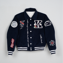 Load image into Gallery viewer, Curaçao to the World - Kokolishi Varsity Jacket