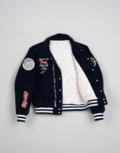 Load image into Gallery viewer, Curaçao to the World - Kokolishi Varsity Jacket