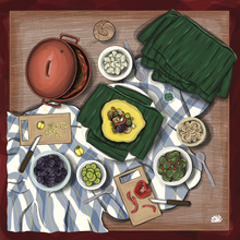 Load image into Gallery viewer, Ayaka Kokolishi scarf