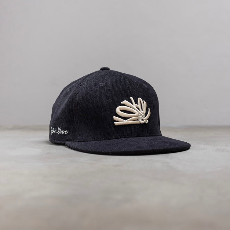 Kokolishi snapback - Black Corduroy