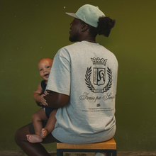 Load image into Gallery viewer, Famia pa Semper Kokolishi Tee - Grey Melee / Black
