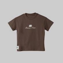 Load image into Gallery viewer, KIDS Famia pa Semper Kokolishi Tee - Brown / Cream

