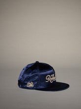 Load image into Gallery viewer, Kokolishi snapback - Navy  Satin

