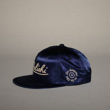 Load image into Gallery viewer, Kokolishi snapback - Navy  Satin
