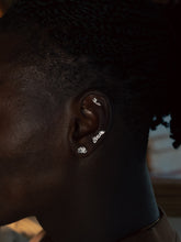 Load image into Gallery viewer, Hopi love - Kokolishi 100% silver earring
