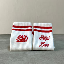 Load image into Gallery viewer, Hopi love - Kokolishi socks in classic Red
