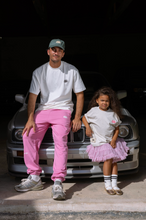 Load image into Gallery viewer, KIDS The Hopi love club Kokolishi Tee - Grey Melee / Pink
