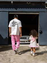 Load image into Gallery viewer, KIDS The Hopi love club Kokolishi Tee - Grey Melee / Pink
