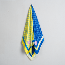 Load image into Gallery viewer, OG Mitar Mitar Kokolishi Scarf Curacao (Half Half)

