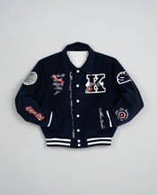 Load image into Gallery viewer, Curaçao to the World - Kokolishi Varsity Jacket
