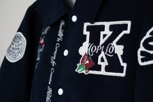 Load image into Gallery viewer, Curaçao to the World - Kokolishi Varsity Jacket

